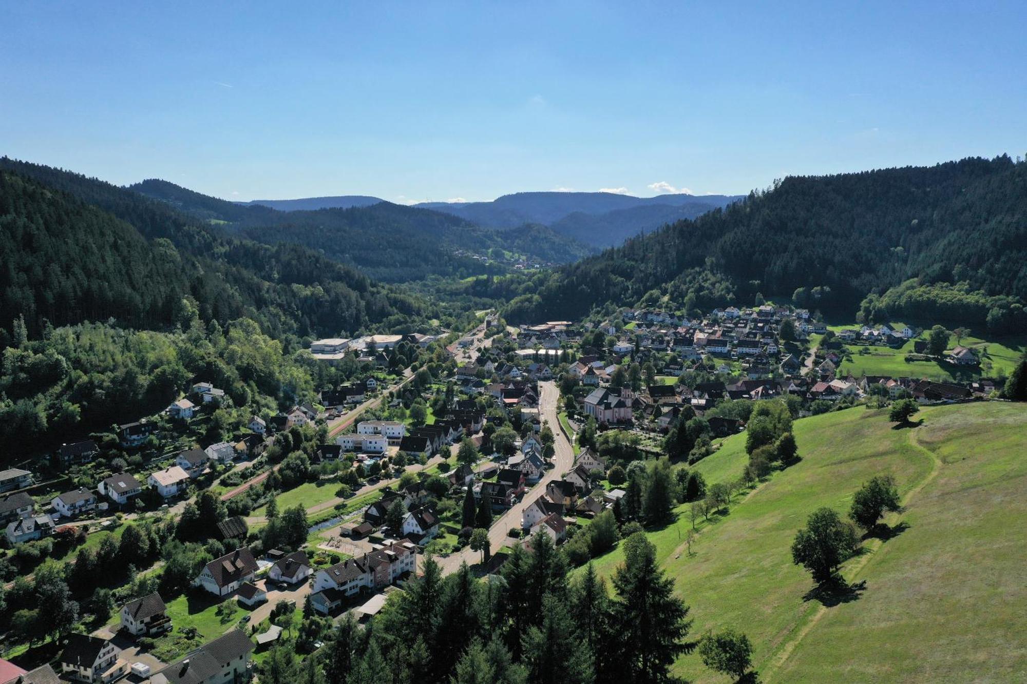 Schwarzwald Blockhaus - Sauna - Kamin - Mit Bettwaesche Und Handtuecher Schenkenzell ภายนอก รูปภาพ